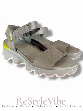 SOREL Women’s Size 11 Sandal Wedge Platform Kinetic Sporty Style